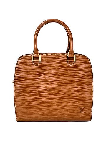Louis Vuitton Louis Vuitton LOUIS VUITTON Epi Leather Handbag for Women, Brand Handbag, Pont Neuf Zipangu Gold Brown M52058 (view 1)