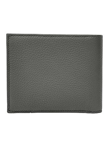 Christian Dior Christian Dior Dior women's wallet, brand name, oblique saddle bi-fold jacquard leather, gray. (view 2)