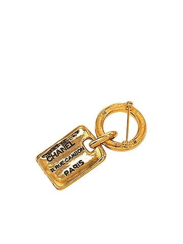 Chanel Chanel 31 Rue Cambon Brooch Corsage Gold Plated Women's CHANEL (view 1)