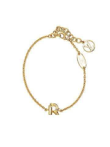 Louis Vuitton Louis Vuitton LV&ME R Initial Bracelet M67175 Gold Plated Women's LOUIS VUITTON (view 2)
