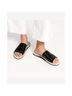 Frances Valentine 100% Leather Black Sandals Size 7 1/2 - photo 3