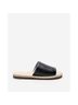 Frances Valentine 100% Leather Black Sandals Size 7 1/2 - photo 4
