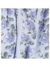 LoveShackFancy Floral Blue White Tank Top Size M - photo 12