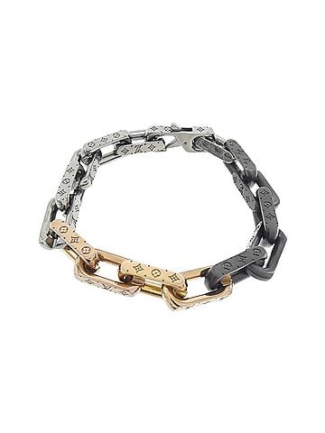 Louis Vuitton Louis Vuitton Bracelet Monogram Chain L M0998L (view 1)