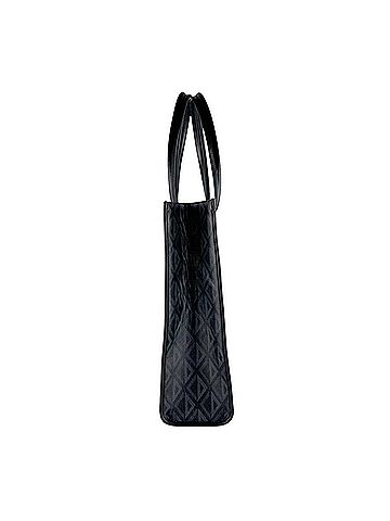 Christian Dior Christian Dior handbag CD Diamond Safari Tote Leather Black Men's z9914 (view 2)