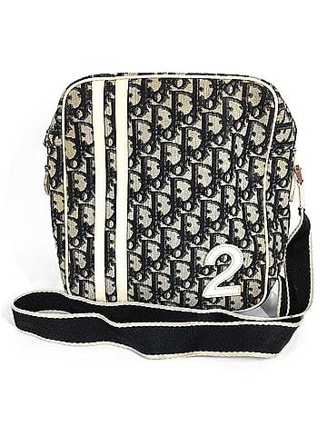 Christian Dior Christian Dior Dior Trotter Logo No. 2 Bag, Crossbody Pouch, Shoulder Men's and Women's, Black (view 1)