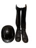 Tredstep 100% Leather Black Boots Size 5 - photo 1
