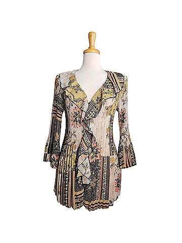 Signature by Larry Levine 3/4 Sleeve Blouse (view 1)