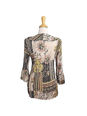 Signature by Larry Levine 3/4 Sleeve Blouse (view 2)