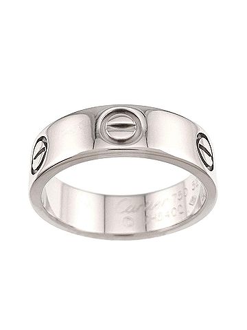 Cartier Cartier Love Ring #52, 18K WG (White Gold 750) (view 2)