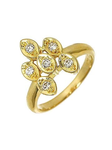 Christian Dior Christian Dior 1 Ring, Diamond, 18K YG Yellow Gold 750 (view 1)