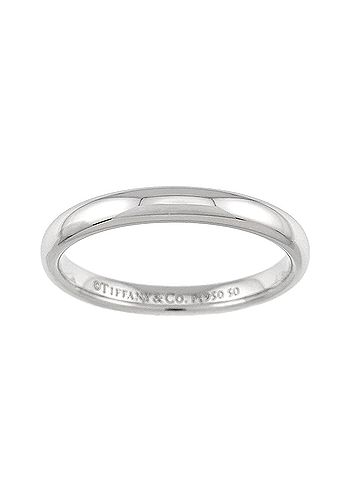 Tiffany & Co. Tiffany & Co. Forever Band Ring, Platinum, Stacking Ring (view 2)