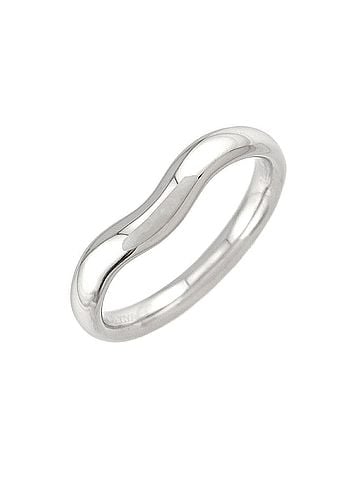 Tiffany & Co. Tiffany & Co. Wide Curved Band Ring (Pt Platinum) (view 1)