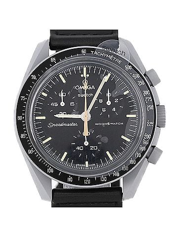 Swatch Swatch x Omega Mission to the Moon December SO33M102-112 Bioceramic Quartz Watch (view 1)