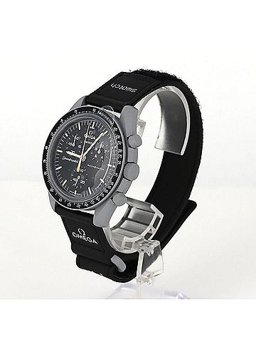 Swatch Swatch x Omega Mission to the Moon December SO33M102-112 Bioceramic Quartz Watch (view 2)