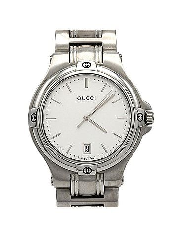 Gucci Gucci Round Case 9040M YA090318 SS Quartz Watch (view 1)