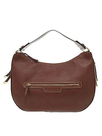 Bvlgari Bulgari One-Shoulder Bag, Leather, Brown, Handbag, 1089BVLGARI (view 1)
