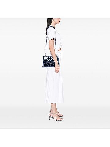 Chanel Large CC Quilted Patent Double Compartment Flap (view 2)