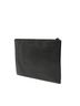 Saint Laurent 100% Leather Black Croc Embossed Leather Monogram Document Holder One size - photo 3