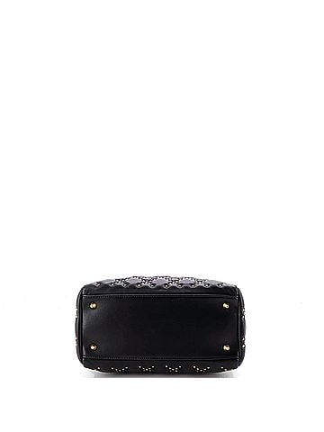 Christian Dior Supple Lady Dior Bag Cannage Studded Lambskin Medium (view 2)