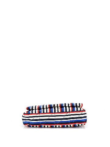 Saint Laurent Jamie Flap Bag Quilted Printed Silk Medium (view 2)