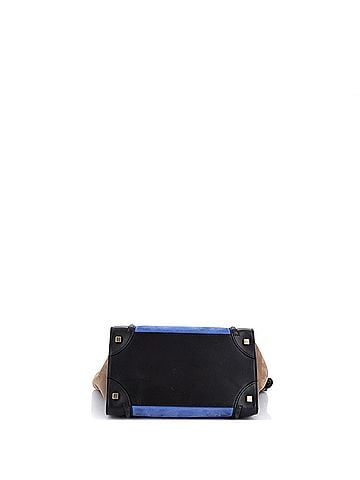 Céline Tricolor Luggage Bag Leather Mini (view 2)