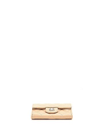 Chanel Classic Flap Card Case Quilted Caviar (view 2)