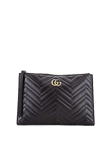 Gucci GG Marmont Clutch Matelasse Leather (view 1)