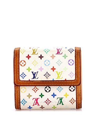 Louis Vuitton Porte-Monnaie Plat Coin Purse Monogram Multicolor (view 1)