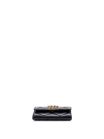 Chanel 19 Flap Card Case Quilted Leather (view 2)