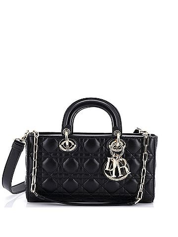 Christian Dior Lady D-Joy Bag Cannage Quilt Lambskin Medium (view 1)