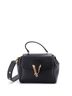 Versace 100% Leather Black Virtus Top Handle Bag Leather Small One size - photo 1