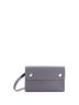 Hermès 100% Leather Gray Hermesnap Wallet Bag Epsom One size - photo 1