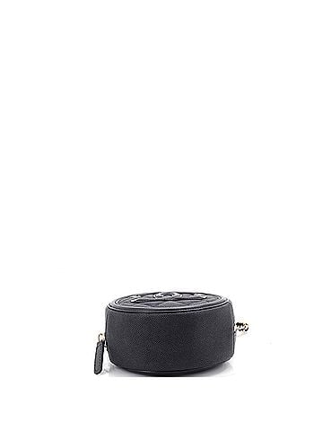 Chanel Filigree Round Clutch with Chain Quilted Caviar Mini (view 2)