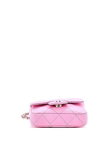 Chanel Classic Flap Chain Belt Bag Quilted Caviar Mini (view 2)