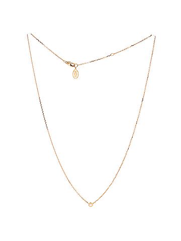 Cartier Cartier D'Amour Pendant Necklace 18K Rose Gold with Diamond XS (view 2)