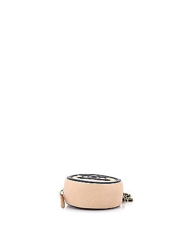 Chanel Filigree Round Clutch with Chain Quilted Caviar Mini (view 2)