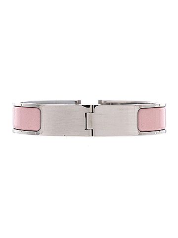 Hermès Clic H Bracelet Enamel Narrow (view 2)