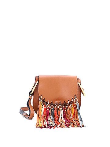 Chloé Multicolor Fringe Hudson Bag Leather Small (view 1)