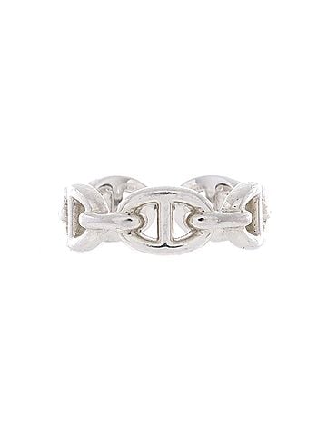 Hermès Chaine d'Ancre Enchainee Ring Sterling Silver Small (view 1)