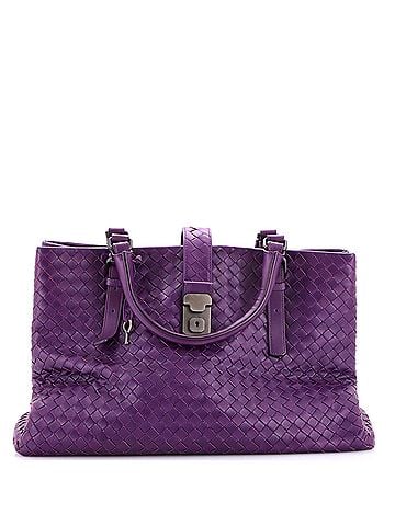 Bottega Veneta Roma Bag Intrecciato Nappa Medium (view 1)
