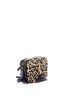 Saint Laurent 100% Raffia Black Tan Lou Camera Bag Printed Raffia Small One size - photo 3