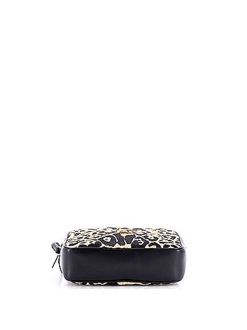 Saint Laurent Lou Camera Bag Printed Raffia Small (view 2)