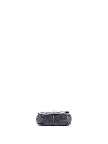 Chanel Lacquered Metal CC Flap Bag Quilted Lambskin Mini (view 2)