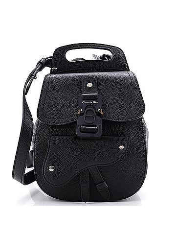 Christian Dior Saddle Backpack Leather Mini (view 1)
