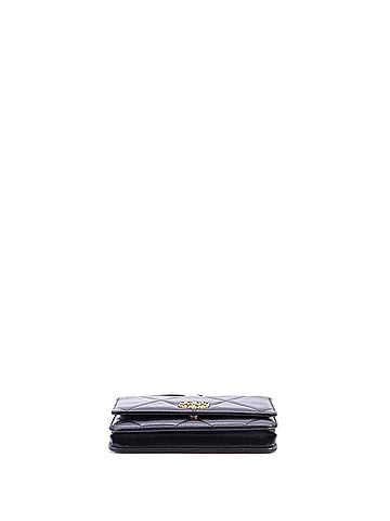Chanel 19 Wallet on Chain Quilted Goatskin (view 2)