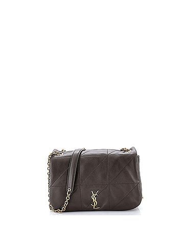 Saint Laurent Jamie Flap Bag Quilted Leather Small (view 1)