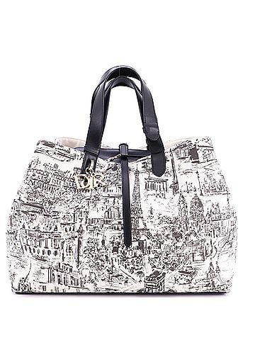 Christian Dior Toujours Tote Bag Printed Canvas Large (view 1)