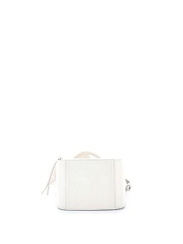 Loewe Monochrome Hammock Bag Leather with Logo Jacquard Strap Compact (view 2)