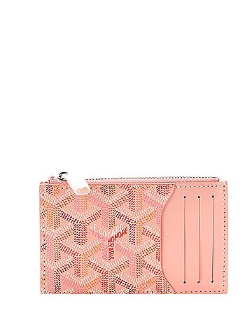 Goyard Bourbon Zipped Card Holder Coated Canvas (view 1)